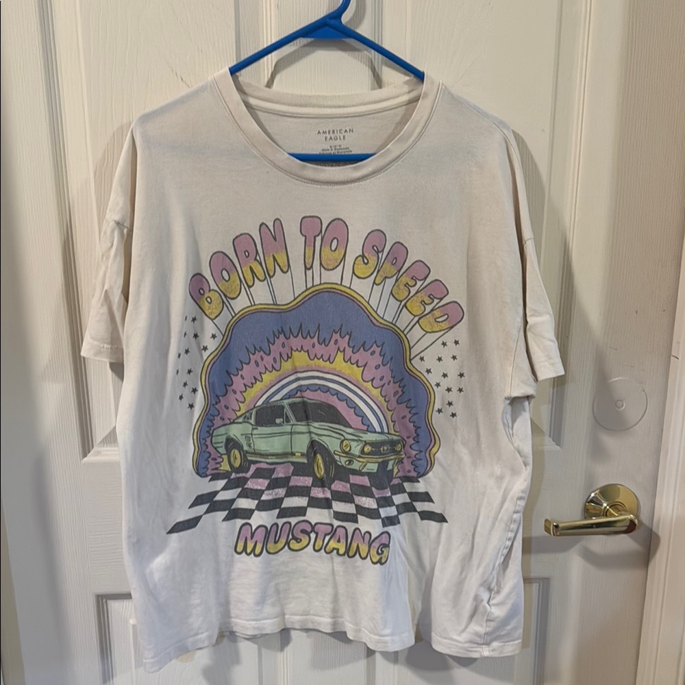 AEO Oversized Ford Mustang Shirt